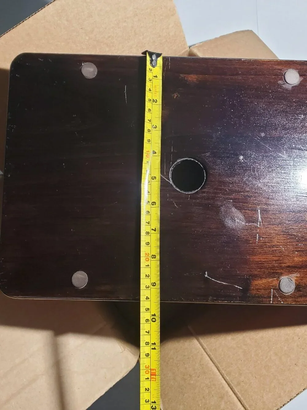 Wood House Jewelry Box - shipping included